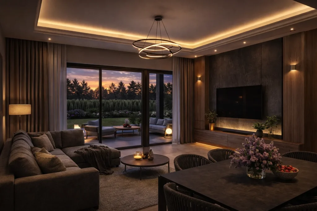 Bez w Sosnowej Dolinie salon