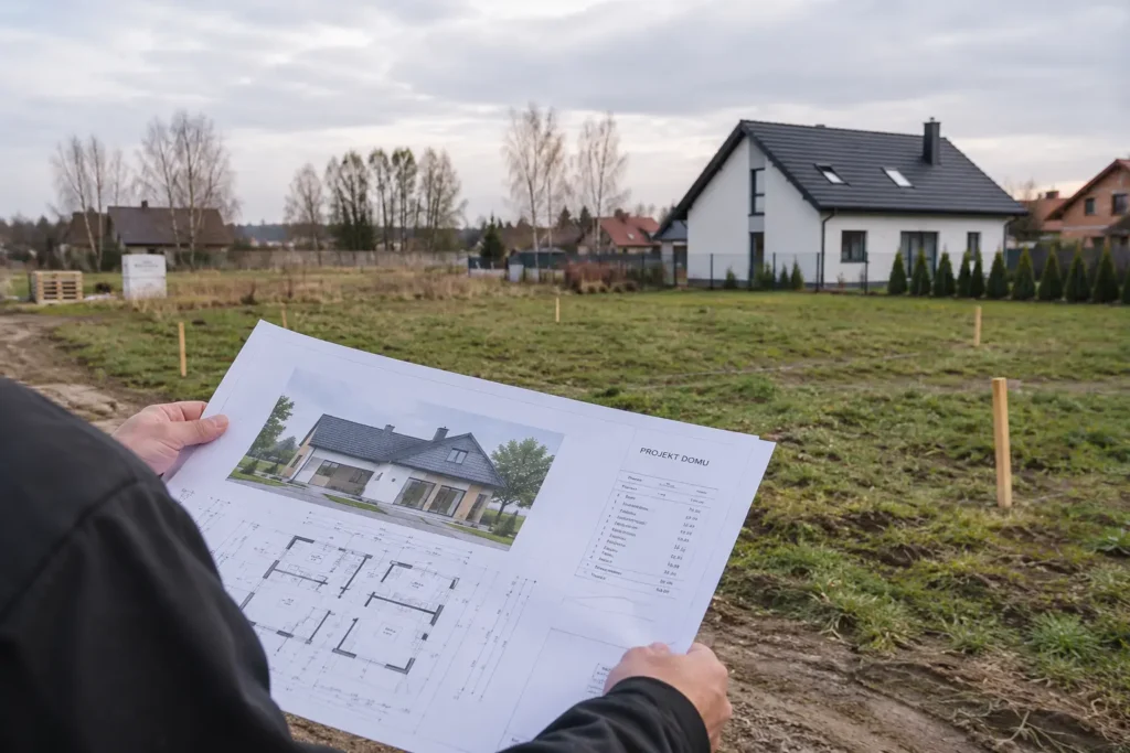 Dopasowanie projektu domu do działki – projekt i plan zagospodarowania